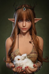 6YE DOLL Anaya 158cm Elf Sex Dolls Small Breasts A-CUP Cosplay Sex Dolls Custom TPE Love Dolls
