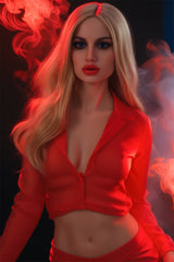 6YE DOLL Paislee 158cm Milf Sex Dolls Small Breasts A-CUP Blonde Sex Dolls Custom TPE Sex Dolls