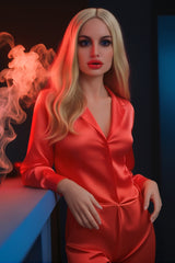 6YE DOLL Paislee 158cm Milf Sex Dolls Small Breasts A-CUP Blonde Sex Dolls Custom TPE Sex Dolls