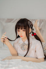 WM DOLL / JS DOLLS Ada 156cm Innocent Sex Dolls High-end Medium Breasts C-CUP Cute Sex Dolls Custom Options TPE Sex Dolls