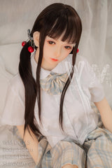 WM DOLL / JS DOLLS Ada 156cm Innocent Sex Dolls High-end Medium Breasts C-CUP Cute Sex Dolls Custom Options TPE Sex Dolls