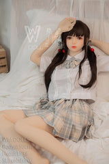 WM DOLL / JS DOLLS Ada 156cm Innocent Sex Dolls High-end Medium Breasts C-CUP Cute Sex Dolls Custom Options TPE Sex Dolls
