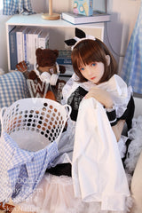 WM DOLL / JS DOLLS Alani 156cm Innocent Sex Dolls High-end Medium Breasts C-CUP Cute Sex Dolls Custom Options TPE Sex Dolls