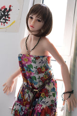 WM DOLL / JS DOLLS Alexandra 156cm Innocent TPE Sex Dolls C-CUP High-End Medium Breasts with Custom Options