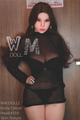 WM DOLL / JS DOLLS Brianna 156cm Milf Sex Dolls High-end Medium Breasts C-CUP Custom Options TPE Sex Dolls