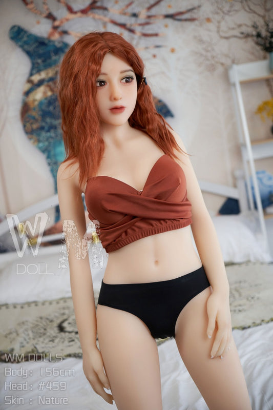 WM DOLL / JS DOLLS Brynlee 156cm Innocent Sex Dolls High-end Medium Breasts C-CUP Custom Options TPE Sex Dolls
