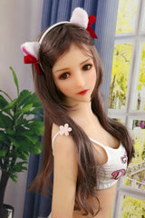 WM DOLL / JS DOLLS Callie 156cm Innocent Sex Dolls High-end Medium Breasts C-CUP Cute Sex Dolls Custom Options TPE Sex Dolls