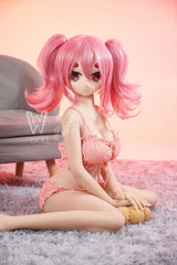 WM DOLL / JS DOLLS Emersyn 146cm Anime Sex Dolls High-end Medium Breasts B-CUP Cosplay Sex Dolls Custom Options TPE Sex Dolls
