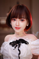 WM DOLL / JS DOLLS Isabel 146cm Innocent Sex Dolls High-end Medium Breasts B-CUP Skinny Sex Dolls Custom Options TPE Sex Dolls