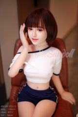 WM DOLL / JS DOLLS Isabel 146cm Innocent Sex Dolls High-end Medium Breasts B-CUP Skinny Sex Dolls Custom Options TPE Sex Dolls