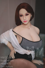 WM DOLL / JS DOLLS Jordyn 161cm Milf Sex Dolls High-end Mega Breasts G-CUP Custom Options TPE Sex Dolls