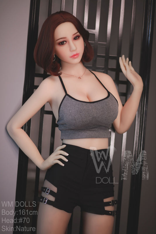 WM DOLL / JS DOLLS Jordyn 161cm Milf Sex Dolls High-end Mega Breasts G-CUP Custom Options TPE Sex Dolls