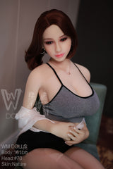 WM DOLL / JS DOLLS Jordyn 161cm Milf Sex Dolls High-end Mega Breasts G-CUP Custom Options TPE Sex Dolls