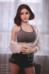WM DOLL / JS DOLLS Jordyn 161cm Milf Sex Dolls High-end Mega Breasts G-CUP Custom Options TPE Sex Dolls