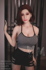 WM DOLL / JS DOLLS Jordyn 161cm Milf Sex Dolls High-end Mega Breasts G-CUP Custom Options TPE Sex Dolls