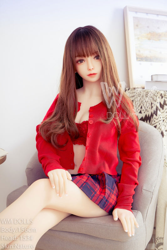 WM DOLL / JS DOLLS Juliette 156cm Innocent Sex Dolls High-end Medium Breasts C-CUP Custom Options TPE Sex Dolls