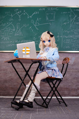 WM DOLL / JS DOLLS Kehlani 146cm Anime Sex Dolls High-end Medium Breasts B-CUP Cosplay Sex Dolls Custom Options TPE Sex Dolls