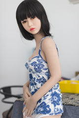 WM DOLL / JS DOLLS Lucia 145cm Innocent Sex Dolls High-end Medium Breasts B-CUP Skinny Sex Dolls Custom Options TPE Sex Dolls