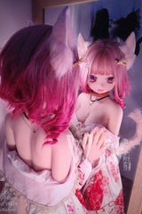 WM DOLL / JS DOLLS Reese 146cm Anime Sex Dolls High-end Medium Breasts B-CUP Cosplay Sex Dolls Custom Options TPE Sex Dolls