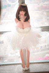 WM DOLL / JS DOLLS River 148cm Innocent Sex Dolls High-end Mega Breasts L-CUP Custom Options TPE Sex Dolls