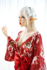 WM DOLL / JS DOLLS Sage 156cm Elf Sex Dolls High-end Medium Breasts C-CUP Cosplay Sex Dolls Custom Options TPE Sex Dolls