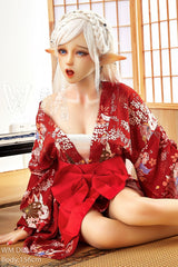WM DOLL / JS DOLLS Sage 156cm Elf Sex Dolls High-end Medium Breasts C-CUP Cosplay Sex Dolls Custom Options TPE Sex Dolls