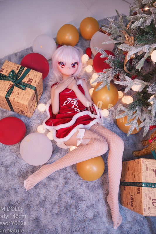 WM DOLL / JS DOLLS Sienna 146cm Anime Sex Dolls High-end Medium Breasts B-CUP Cosplay Sex Dolls Custom Options TPE Sex Dolls