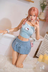 SPICYSHE Elora 155cm Innocent Sex Dolls Medium Breasts B-CUP Cute TPE Sex Dolls Custom Full Size Sex Doll