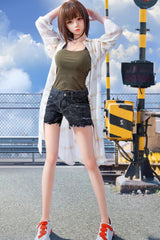 SPICYSHE Emily 140cm Innocent Sex Dolls Small Breasts Skinny Sex Dolls TPE Sex Dolls Custom Full Size Sex Doll