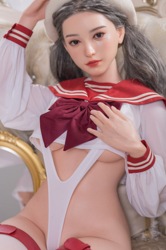 SPICYSHE Hannah 163cm Innocent Sex Dolls Large Breasts Cute Sex Dolls E-CUP TPE Sex Dolls Custom Full Size Sex Doll