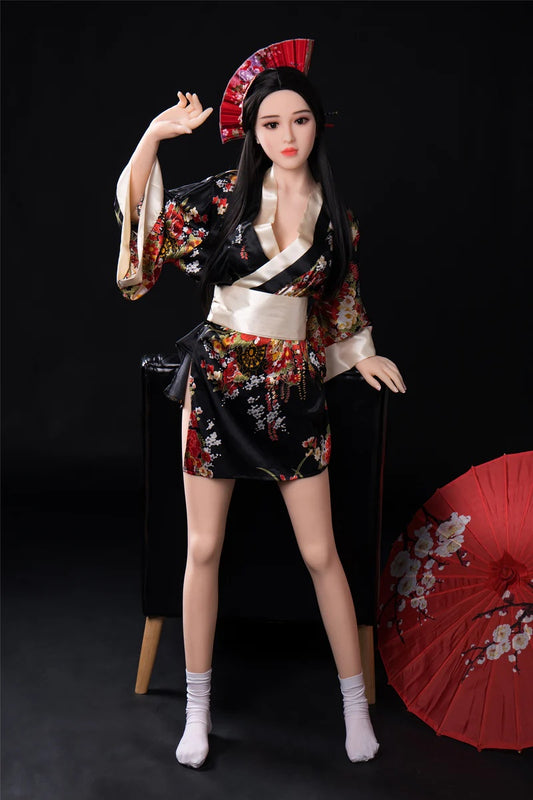 SPICYSHE Penelope 145cm Innocent Sex Dolls Medium Breasts Japanese Sex Dolls TPE Sex Dolls Custom Full Size Sex Doll