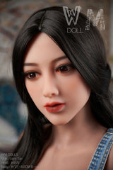 WM DOLL Alaia 160cm Innocent Sex Dolls High-End TPE Sex Doll with B-Cup Medium Breasts and Custom Options