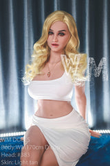 WM DOLL Aubree 170cm Milf Sex Dolls High-end Large Breasts D-CUP Custom Options TPE Sex Dolls
