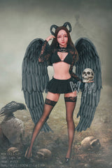 WM DOLL Josie 160cm Cosplay Sex Dolls High-End TPE Sex Doll with B-Cup Innocent Sex Dolls Large Breasts and Custom Options