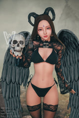 WM DOLL Josie 160cm Cosplay Sex Dolls High-End TPE Sex Doll with B-Cup Innocent Sex Dolls Large Breasts and Custom Options