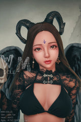 WM DOLL Josie 160cm Cosplay Sex Dolls High-End TPE Sex Doll with B-Cup Innocent Sex Dolls Large Breasts and Custom Options