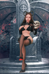 WM DOLL Josie 160cm Cosplay Sex Dolls High-End TPE Sex Doll with B-Cup Innocent Sex Dolls Large Breasts and Custom Options