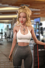 WM DOLL Mary 160cm Athletic Sex Dolls High-End TPE Sex Doll with D-Cup Innocent Sex Dolls Large Breasts and Custom Options