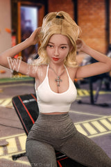 WM DOLL Mary 160cm Athletic Sex Dolls High-End TPE Sex Doll with D-Cup Innocent Sex Dolls Large Breasts and Custom Options