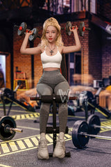 WM DOLL Mary 160cm Athletic Sex Dolls High-End TPE Sex Doll with D-Cup Innocent Sex Dolls Large Breasts and Custom Options