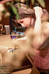 WM DOLL Selena 163cm Innocent Sex Dolls Medium Breasts High-End TPE Sex Doll C-Cup with and Custom Options