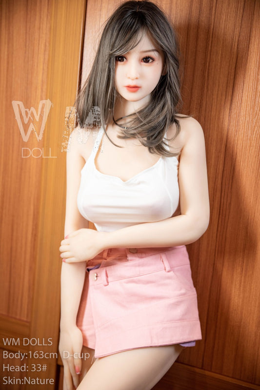 WM DOLL Selena 163cm Innocent Sex Dolls Medium Breasts High-End TPE Sex Doll  C-Cup with  and Custom Options