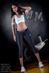 WM DOLL Camille 160cm Athletic Sex Dolls Small Breasts A-Cup Milf Sex Dolls High-End TPE Sex Doll Custom Options