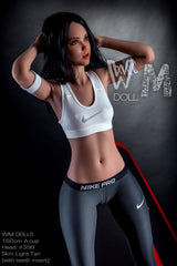 WM DOLL Camille 160cm Athletic Sex Dolls Small Breasts A-Cup Milf Sex Dolls High-End TPE Sex Doll Custom Options