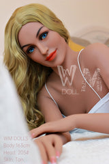 WM DOLL / JS DOLLS Camilla 163cm Milf Sex Dolls Medium Breasts High-End TPE Sex Doll C-Cup Blonde Sex Dolls and Custom Options