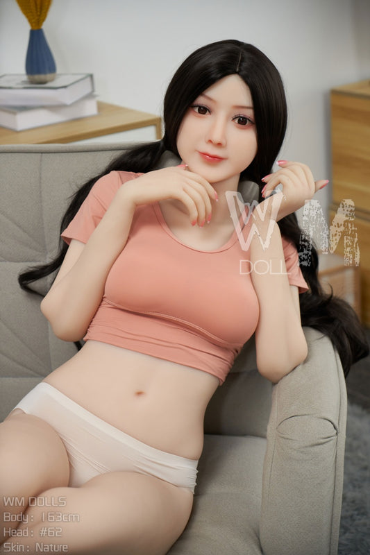 WM DOLL / JS DOLLS Catherine 163cm Innocent Sex Dolls Medium Breasts High-End TPE Sex Doll  C-Cup with  and Custom Options