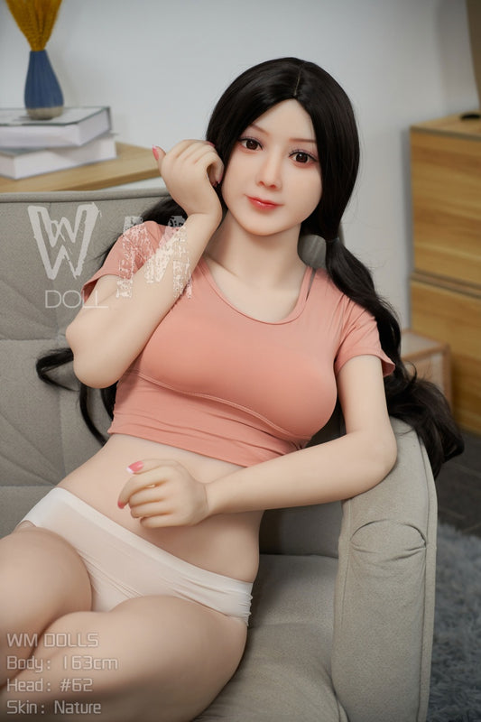 WM DOLL / JS DOLLS Catherine 163cm Innocent Sex Dolls Medium Breasts High-End TPE Sex Doll  C-Cup with  and Custom Options
