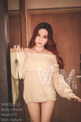 WM DOLL / JS DOLLS Kalani 165cm High-End Milf Large Breasts TPE D-Cup Sex Doll with Custom Options