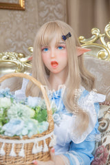 WM DOLL / JS DOLLS Lauren 165cm High-End Elf Large Breasts Cosplay Sex Dolls TPE D-Cup Sex Doll with Custom Options
