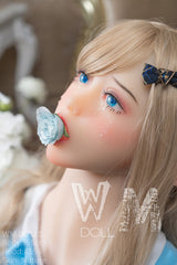 WM DOLL / JS DOLLS Lauren 165cm High-End Elf Large Breasts Cosplay Sex Dolls TPE D-Cup Sex Doll with Custom Options